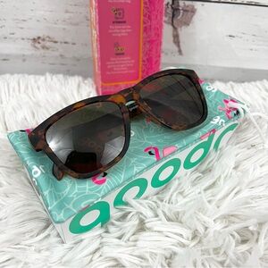 Goodr Women’s Tortoiseshell Sunglasses - Brown Lenses
